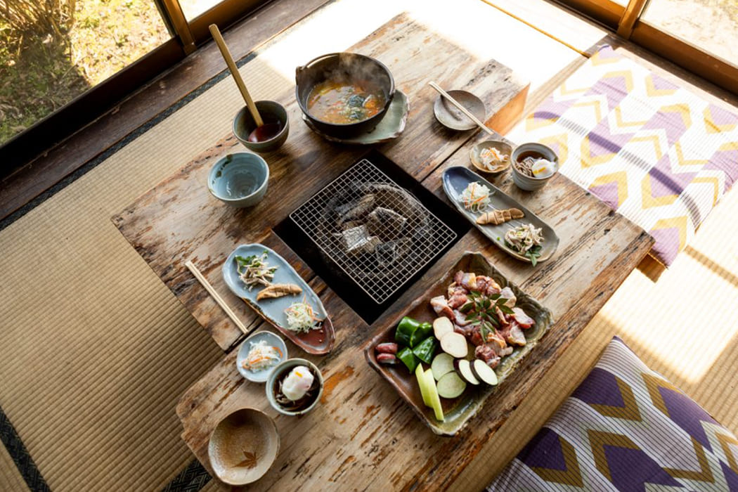 お食事について 地鶏焼き野乃家